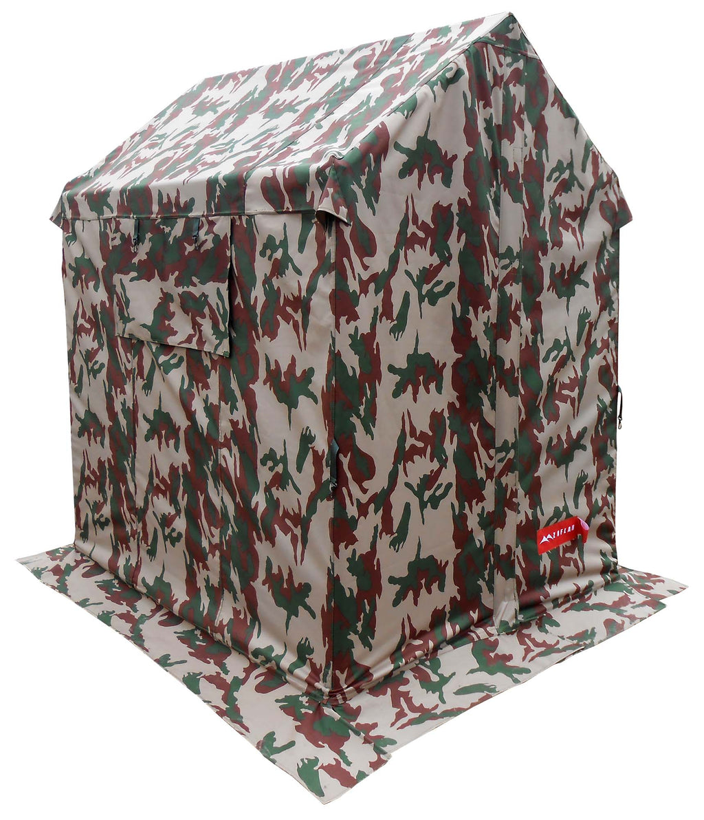 Toilet Frame Tent Camouflage 5X6Ft