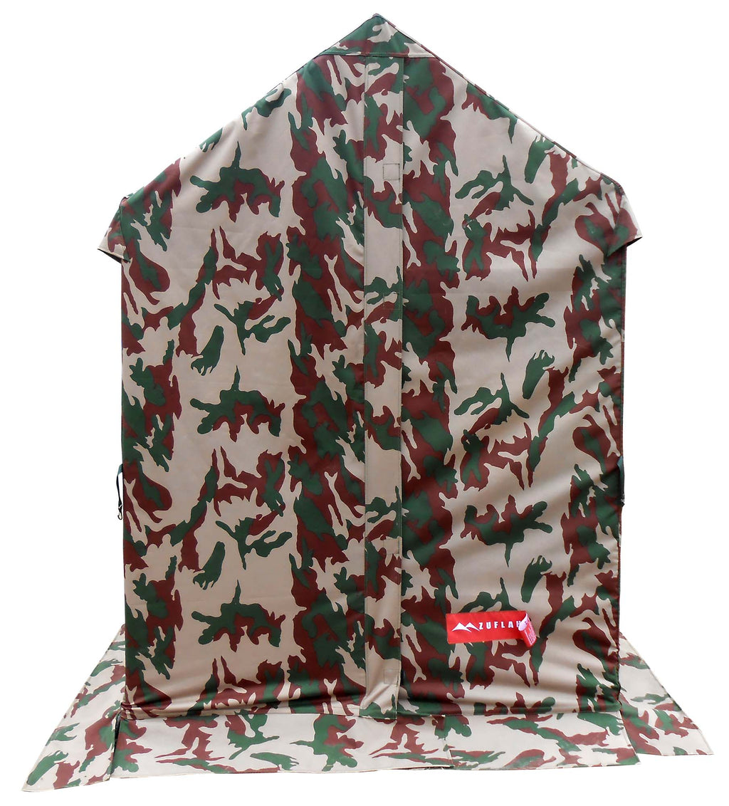 Toilet Frame Tent Camouflage 5X6Ft