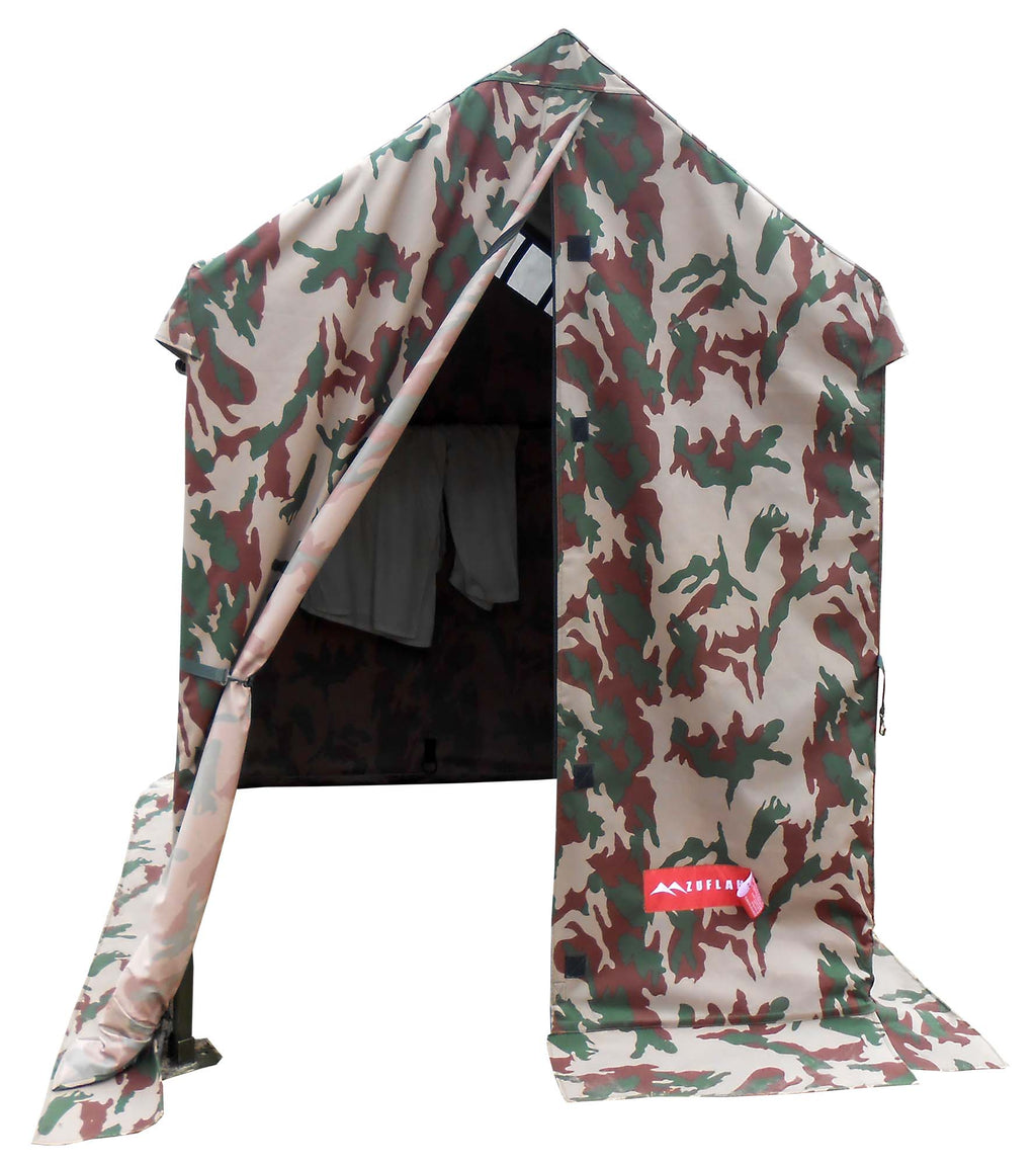 Toilet Frame Tent Camouflage 5X6Ft